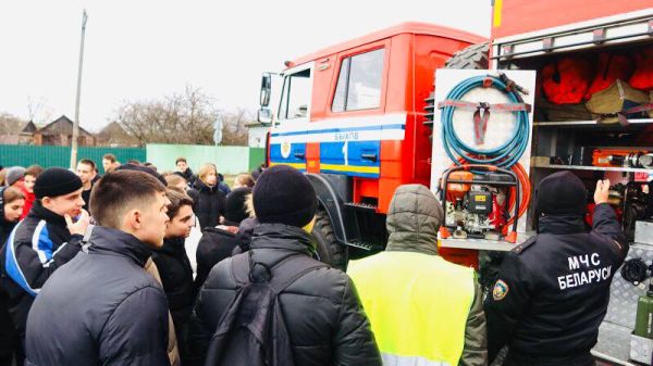 В Быховском РОЧС прошла профориентационная встреча