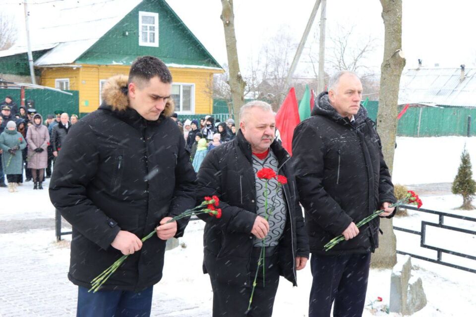 В Быхове почтили память воинов, погибших в Афганистане